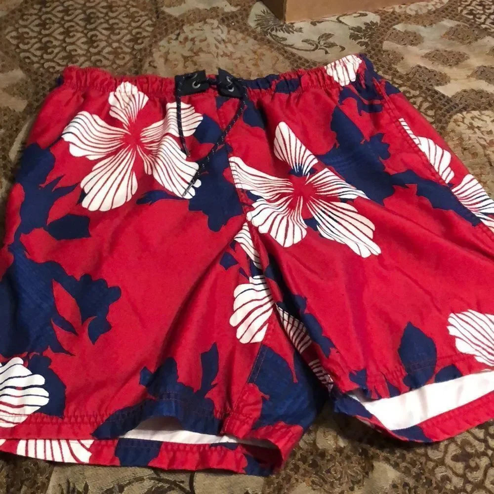 Nautical sz XL swimming trunks excellent condition